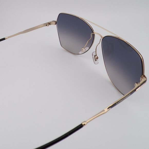 Longines Rimless Mirrored Smoke Navigator Shades, Aviator Pilot Unisex RX 60mm - Picture 7 of 14